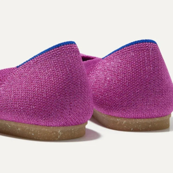 Rare Rothy’s ‘The Flat’ Limited Edition Shoes - Metallic Bloom - Picture 3 of 9